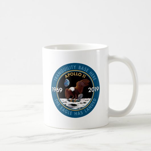 Mug Insigne du patch de mission pour le 50e anniversai (Droite)