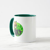 Mug Insigne vert Cat Noir (Devant gauche)