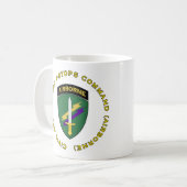 Mug Insignes régimentaires de PsyOps (Devant gauche)