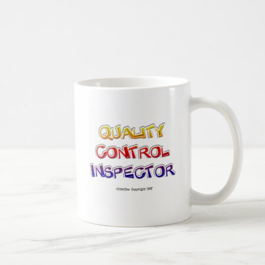Mug Inspecteur de contrôle de qualité (Droite)