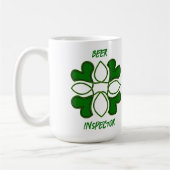 Mug Inspecteur de la bière St patrick Croix celtique e (Gauche)