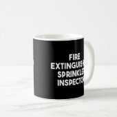 Mug Inspecteur de l'extincteur (Devant droit)