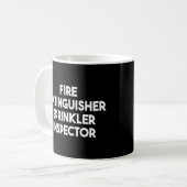 Mug Inspecteur de l'extincteur (Devant gauche)