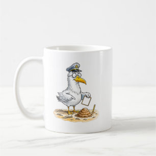 Mug Inspecteur des vers Comic Bird