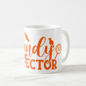 Mug Inspecteur Halloween Candy (Devant droit)