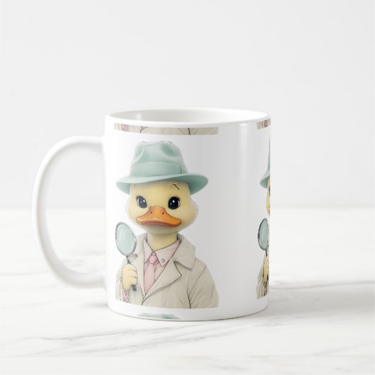 Mug Inspecteur Pastel Duck (Gauche)