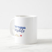 Mug Inspirant avec Amour (Devant gauche)