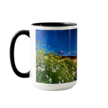 Mug Inspirant avec Coucher de Soleil sur l'Océan