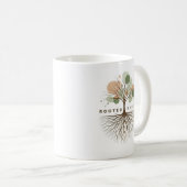 Mug inspirant "enraciné dans le Christ" (Devant droit)