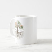 Mug inspirant "enraciné dans le Christ" (Devant gauche)