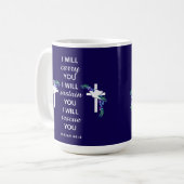Mug Inspirant Isaïe 46:4 (Devant gauche)