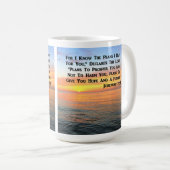 MUG INSPIRANT JEREMIAH 29:11 SCELER (Devant droit)