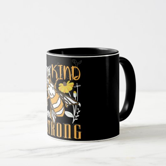 Mug Inspirant type d'abeille (Devant droit)