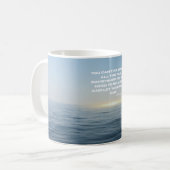Mug Inspirant "Vous êtes aimé" - Chaleureux. (Devant gauche)