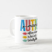Mug Inspiration Autisme Maman (Devant gauche)