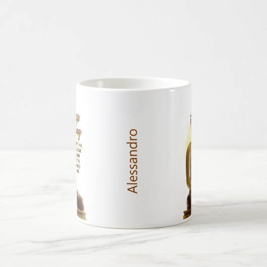 Mug Inspiration Bouddha Motivation Blanc (Centre)