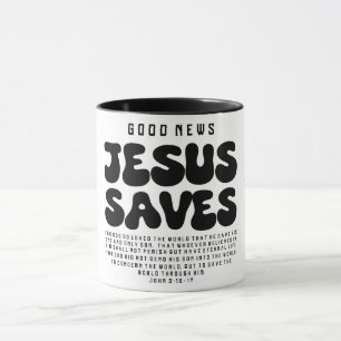 Mug Inspiration/chrétien/Jésus sauve