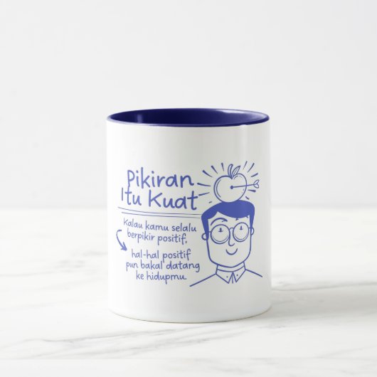 Mug Inspiration de devis positive (Centre)