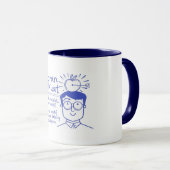 Mug Inspiration de devis positive (Devant droit)