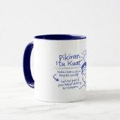 Mug Inspiration de devis positive (Devant gauche)