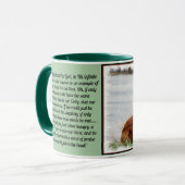 Mug Inspiration de foi inébranlable (Devant gauche)