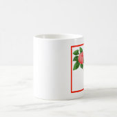 Mug Inspiration de rose rouge (Centre)
