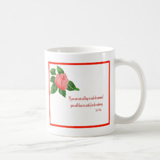Mug Inspiration de rose rouge