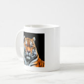 Mug Inspiration des yeux de tigre (Devant gauche)