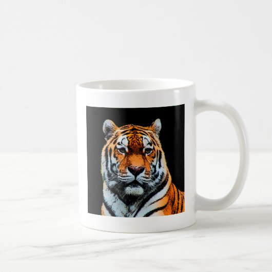 Mug Inspiration des yeux de tigre (Droite)