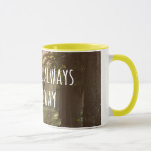 Mug Inspiration Dieu fera une citation de la voie