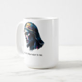 Mug Inspiration divine : Dessiner près de Dieu (Devant gauche)