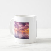 Mug Inspiration du coucher de soleil sur l'océan (Devant gauche)