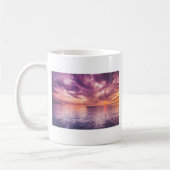 Mug Inspiration du coucher de soleil sur l'océan (Gauche)