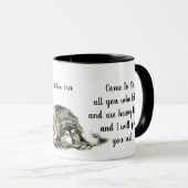 Mug Inspiration, Écriture, Matthieu Reposez-vous (Devant droit)