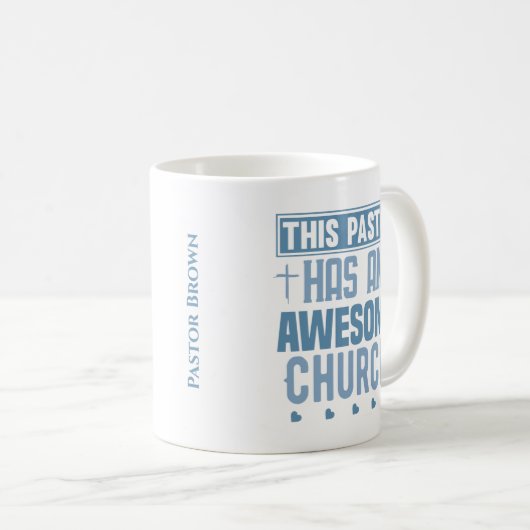 Mug Inspiration Église chrétienne personnalisée (Devant droit)