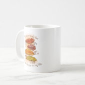 Mug Inspiration Excitée Automne Orange Automne Laisser (Devant gauche)