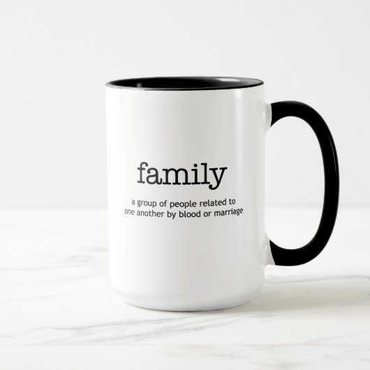 Mug Inspiration familiale (Droite)