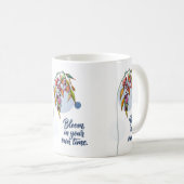 Mug Inspiration florale avec des baies (Devant droit)
