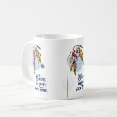 Mug Inspiration florale avec des baies (Devant gauche)