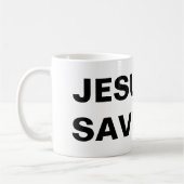 Mug Inspiration "Jésus Sauvons" (Gauche)