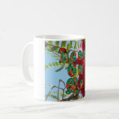 Mug Inspiration Lean On Me Floral Skyward Art Imprimer (Devant gauche)