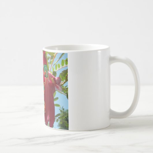 Mug Inspiration Lean On Me Floral Skyward Art Imprimer (Droite)