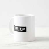 Mug Inspiration / Motivation Niveau supérieur (Devant gauche)