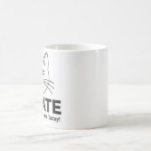 Mug Inspiration « Pawsome » Chat Minimaliste (Centre)