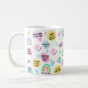 Mug Inspiration quotidienne de la manifeste d'affirmat