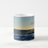 Mug Inspiration "Seas the Day" Océan marin (Centre)