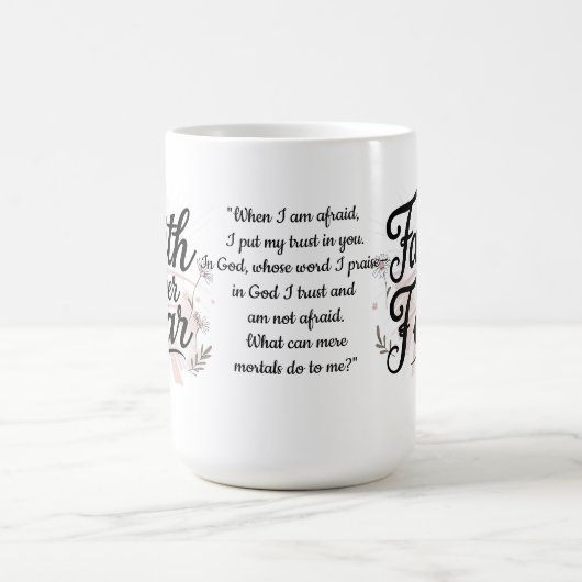 Mug Inspirational Bible Verse Coffee Cup (Centre)