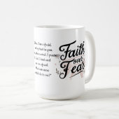 Mug Inspirational Bible Verse Coffee Cup (Devant droit)