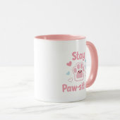 Mug Inspirational Dog and Cat Lover Quote (Devant droit)