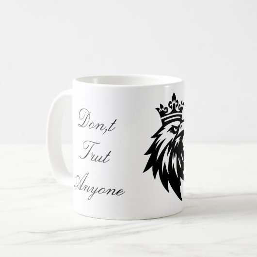 Mug Inspirational Quote Coffee Cup (Devant gauche)